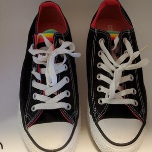 Vans rainbow tongue sneakers